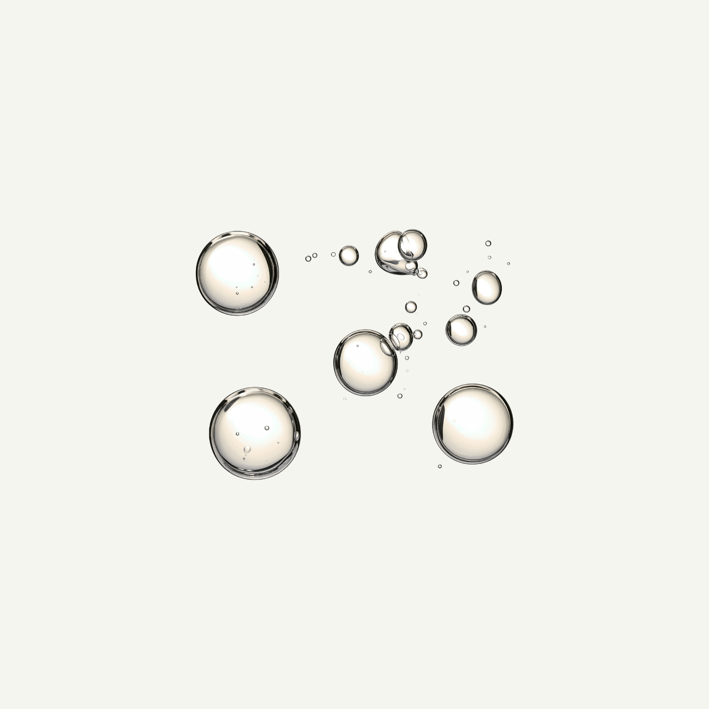 Fine sparkling bubbles in carbonated water highlighting a clean and refreshing beverage texture
